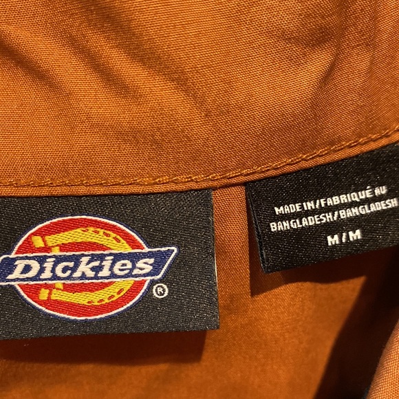 New Dickies 100% Cotton Flap-Pocket Shirt size M with tags BritishTan⭐️⭐️⭐️⭐️ - Picture 9 of 17